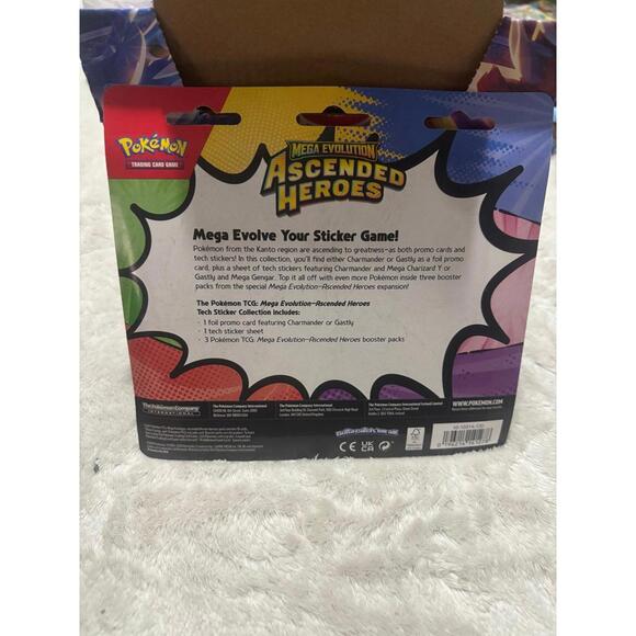 Pokemon Tech Sticker Collection Charmander - Picture 2 of 2